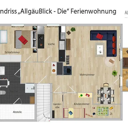 AllgäuBlick - Die Ferienwohnung Sonthofen Exterior foto